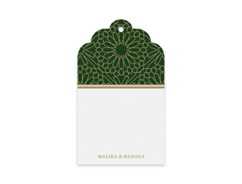 Gift Tag Set of 12 Kareem
