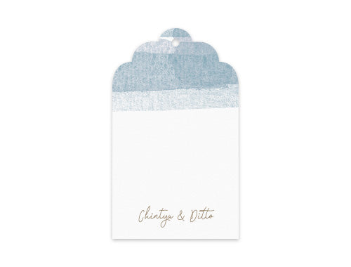 Gift Tag Set of 12 Lino