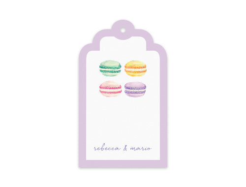 Gift Tag Set of 12 Loony Macaroony