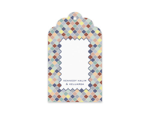 Gift Tag Set of 12 Turkish Delight