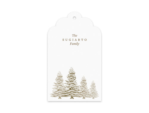 Gift Tag Set of 12 Serenity