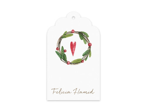 Gift Tag Set of 12 Vischia