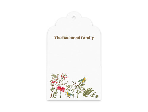 Gift Tag Set of 12 Allegra