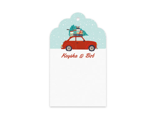 Gift Tag Set of 12 Getting Ready