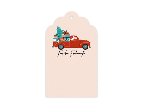 Gift Tag Set of 12 Joyful Delivery