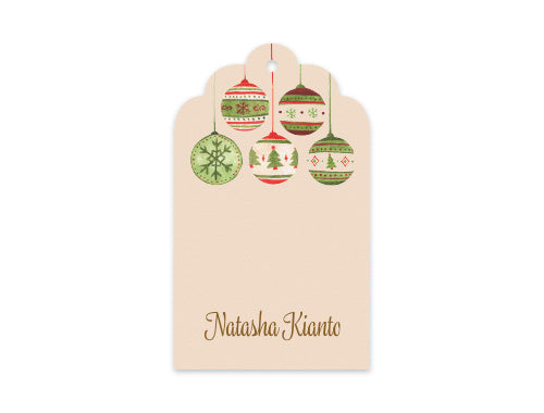 Gift Tag Set of 12 Mondevert