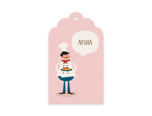 Gift Tag Set of 12 Aglio Olio
