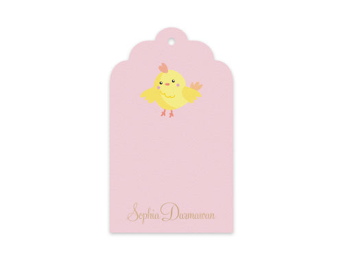 Gift Tag Set of 12 Buttercup