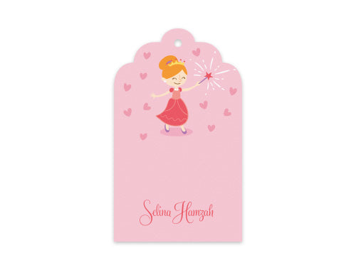 Gift Tag Set of 12 Lovely Princess