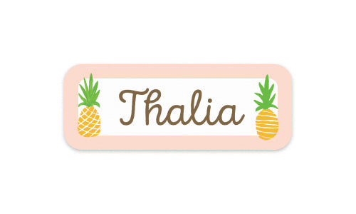 Kids Label Ananas