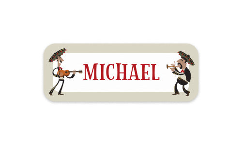 Kids Label Merry Mariachi