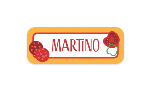 Kids Label Pepperoni