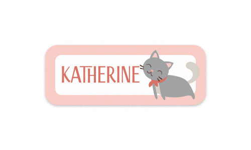 Kids Label Soft Kitty