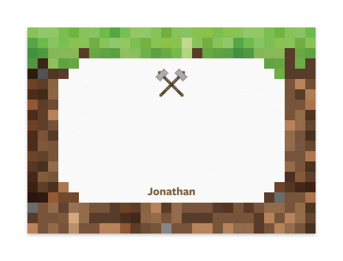 Notecard Set of 6 Cube