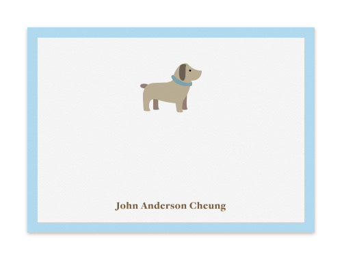 Notecard Set of 6 Dachshund Puppy