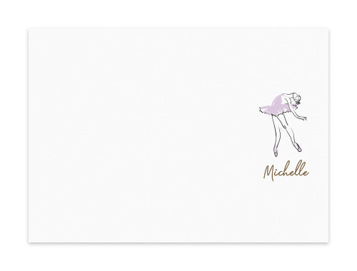 Notecard Set of 6 Tutu