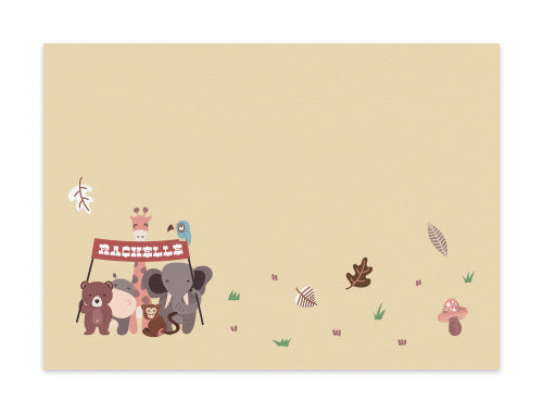 Notecard Set of 6 Wild Party