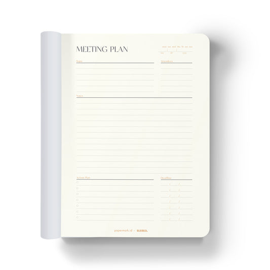 Notepad NAMA A5 Meeting Planner