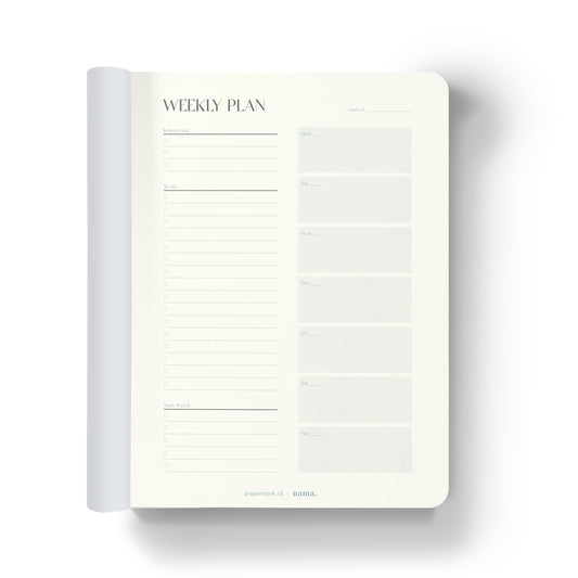 Notepad NAMA A5 Weekly Planner