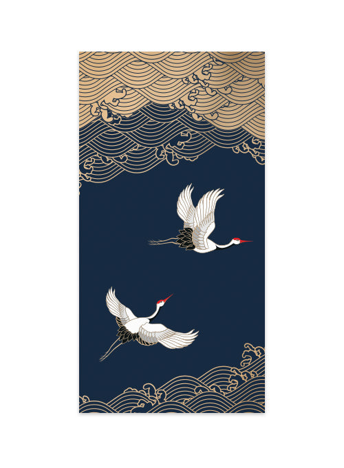 Money Envelopes Set of 12 Moon Cranes