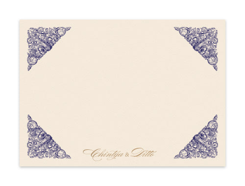 Notecard Set of 6 Agatha
