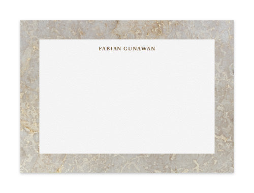 Notecard Set of 6 Bianco
