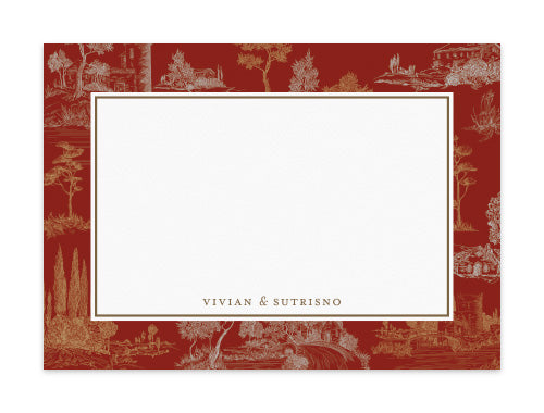 Notecard Set of 6 Ventura