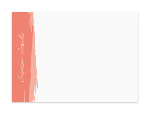 Notecard Set of 6 Quick Stroke