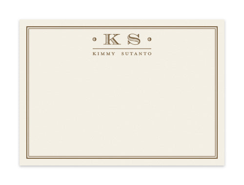Notecard Set of 6 Chevalier