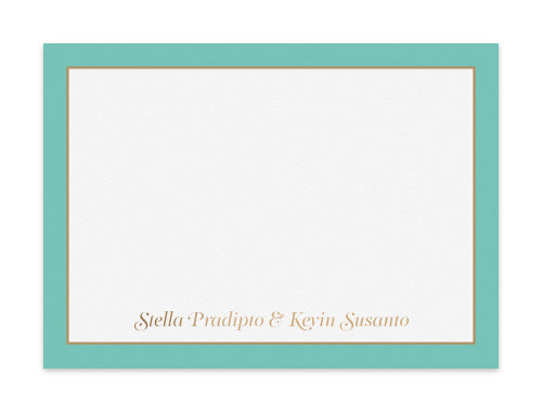 Notecard Set of 6 Esperluette