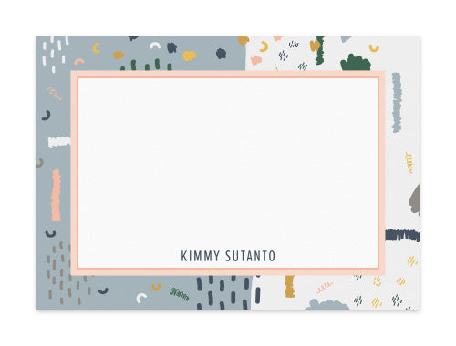 Notecard Set of 6 Fun Sprinkle