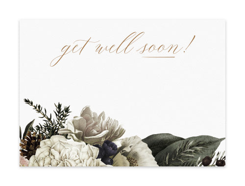 Notecard Set of 6 Get Well Soon