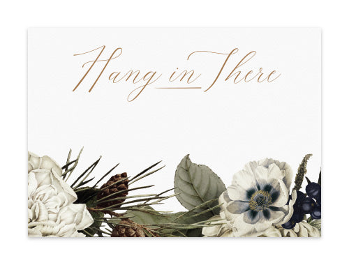 Notecard Set of 6 Hang In There