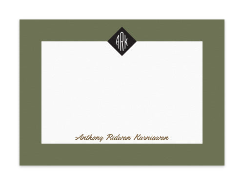 Notecard Set of 6 Honorable