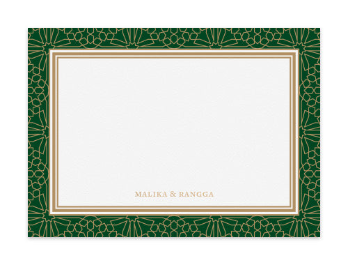 Notecard Set of 6 Kareem