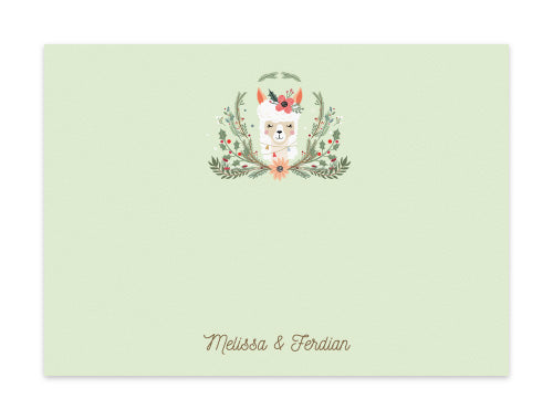 Notecard Set of 6 Little Fluff
