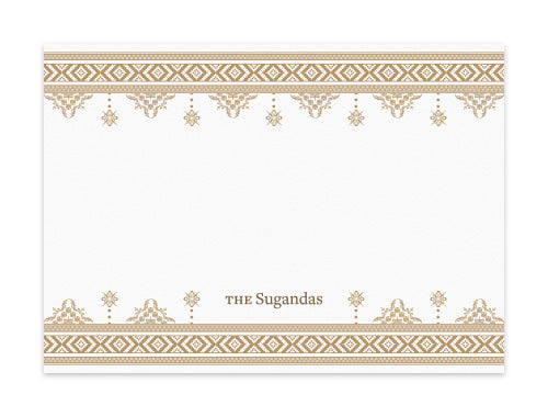 Notecard Set of 6 Malaka