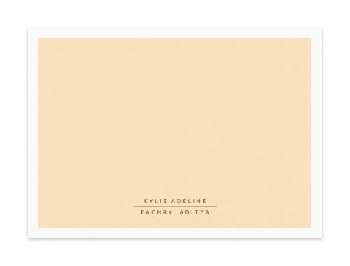 Notecard Set of 6 Maxwell