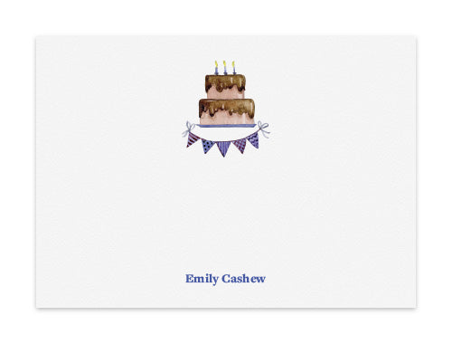 Notecard Set of 6 Tier Cake