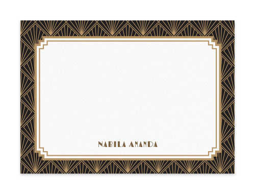 Notecard Set of 6 West Egg