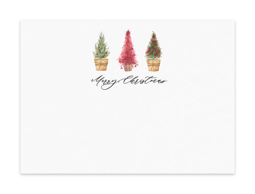 Notecard Set of 6 Holiday Plants