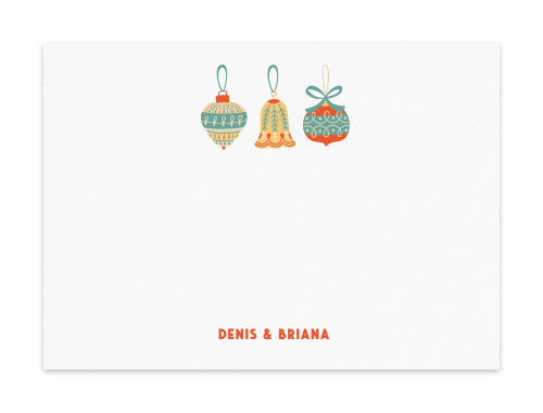 Notecard Set of 6 Jingle Bells