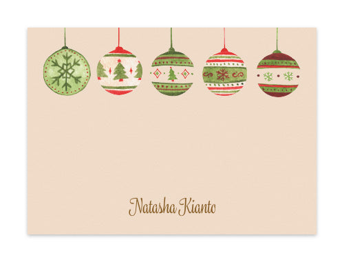 Notecard Set of 6 Mondevert