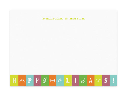 Notecard Set of 6 Joyful