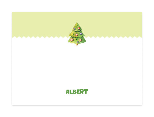 Notecard Set of 6 Albero