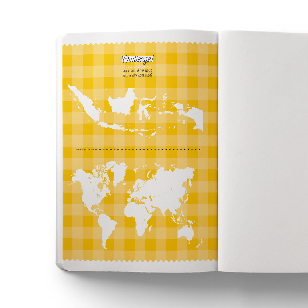 Recipe Journal A5 Red