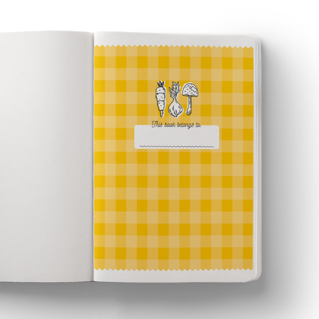 Recipe Journal A5 Red