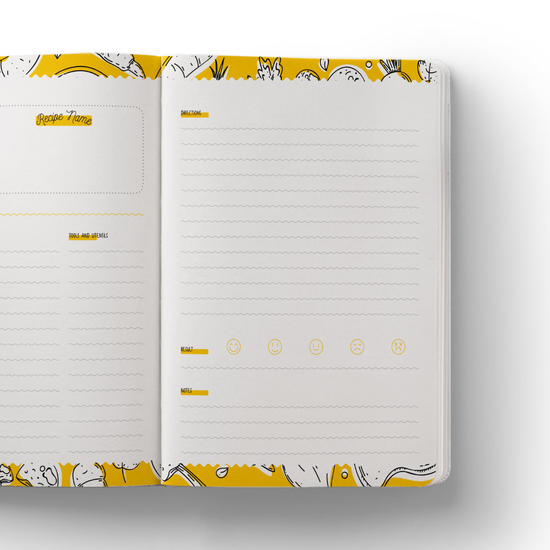 Recipe Journal A5 Red
