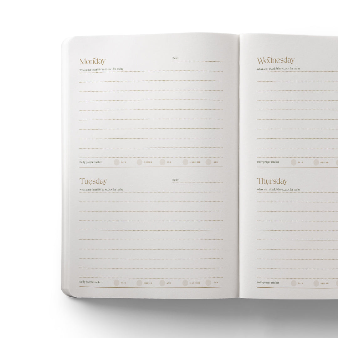 The Journal of Shukr A5 Green