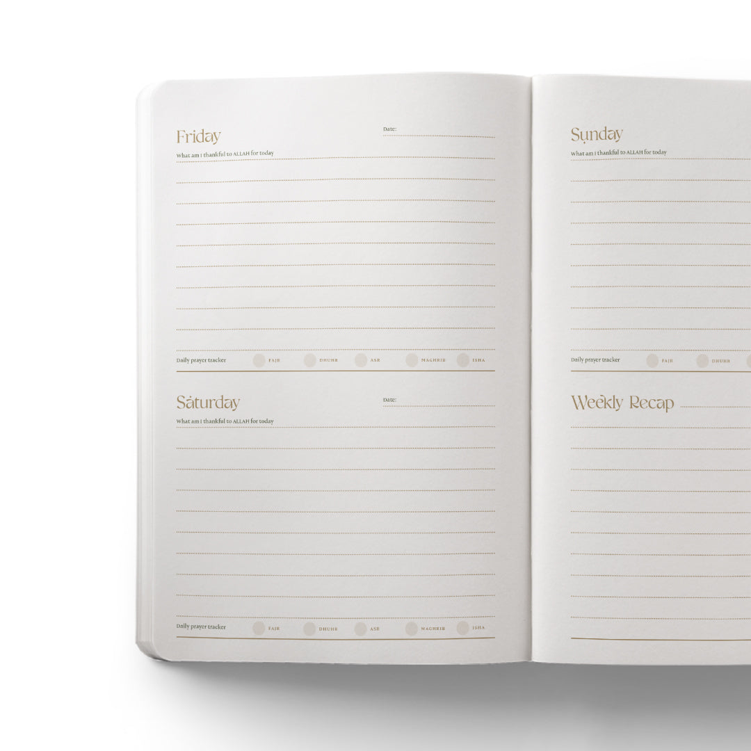 The Journal of Shukr A5 Green